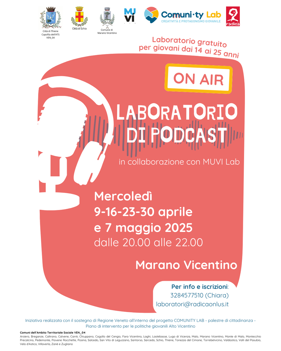 Immagine: Laboratorio di Podcast