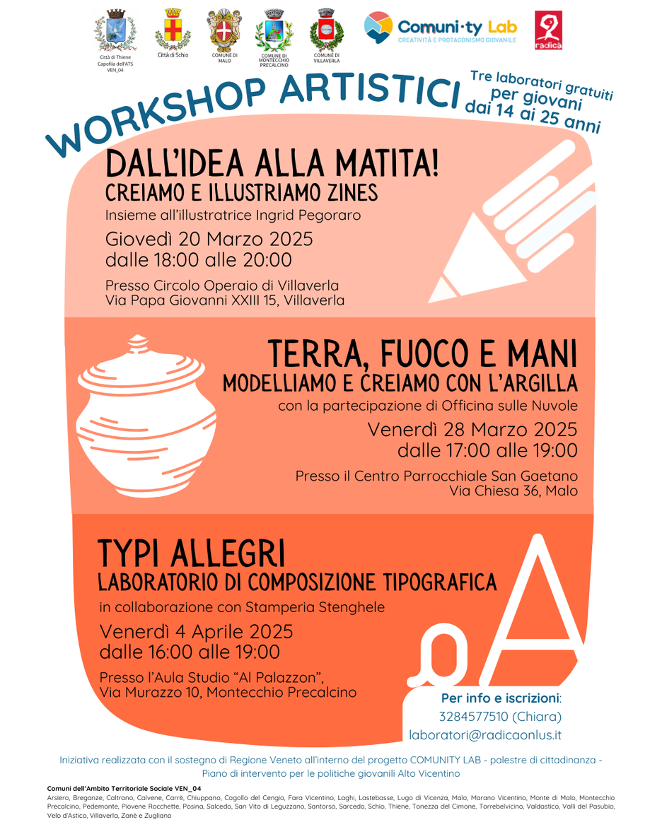 Immagine: workshop artistici
