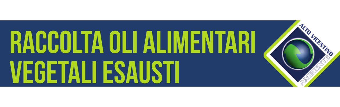 Raccolta oli vegetali