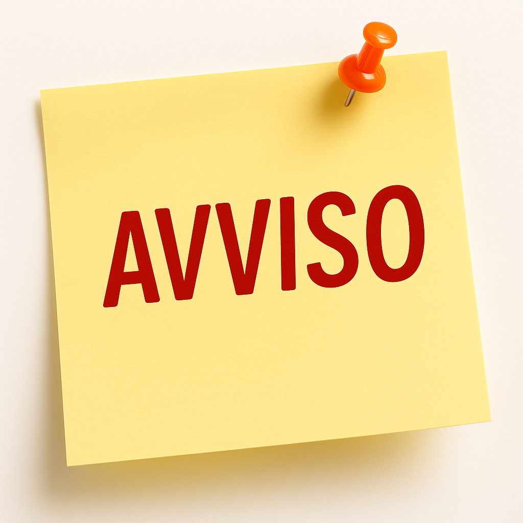 Immagine: Avviso - New