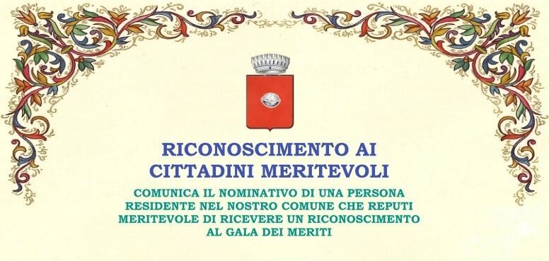 Immagine: Cittadini meritevoli 2025