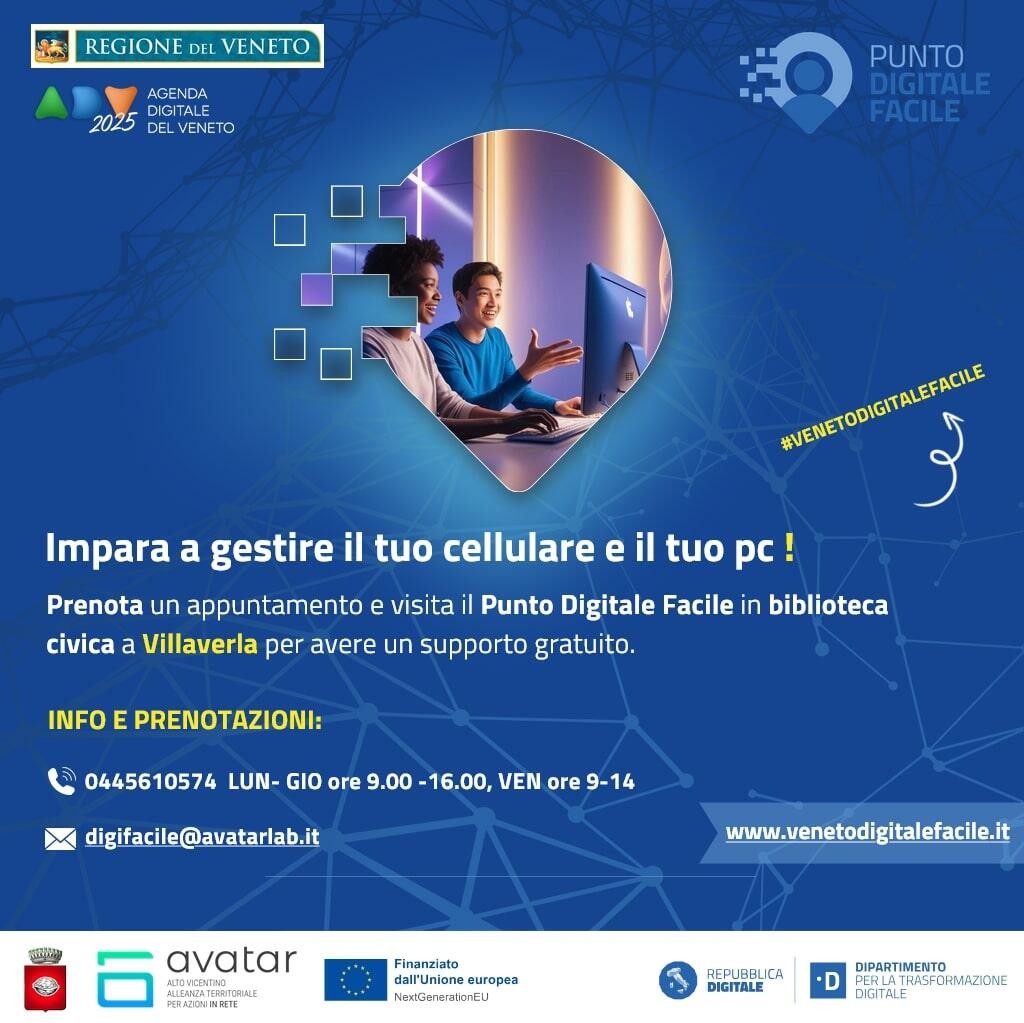 Immagine: Locandina rete facilitazione digitale 