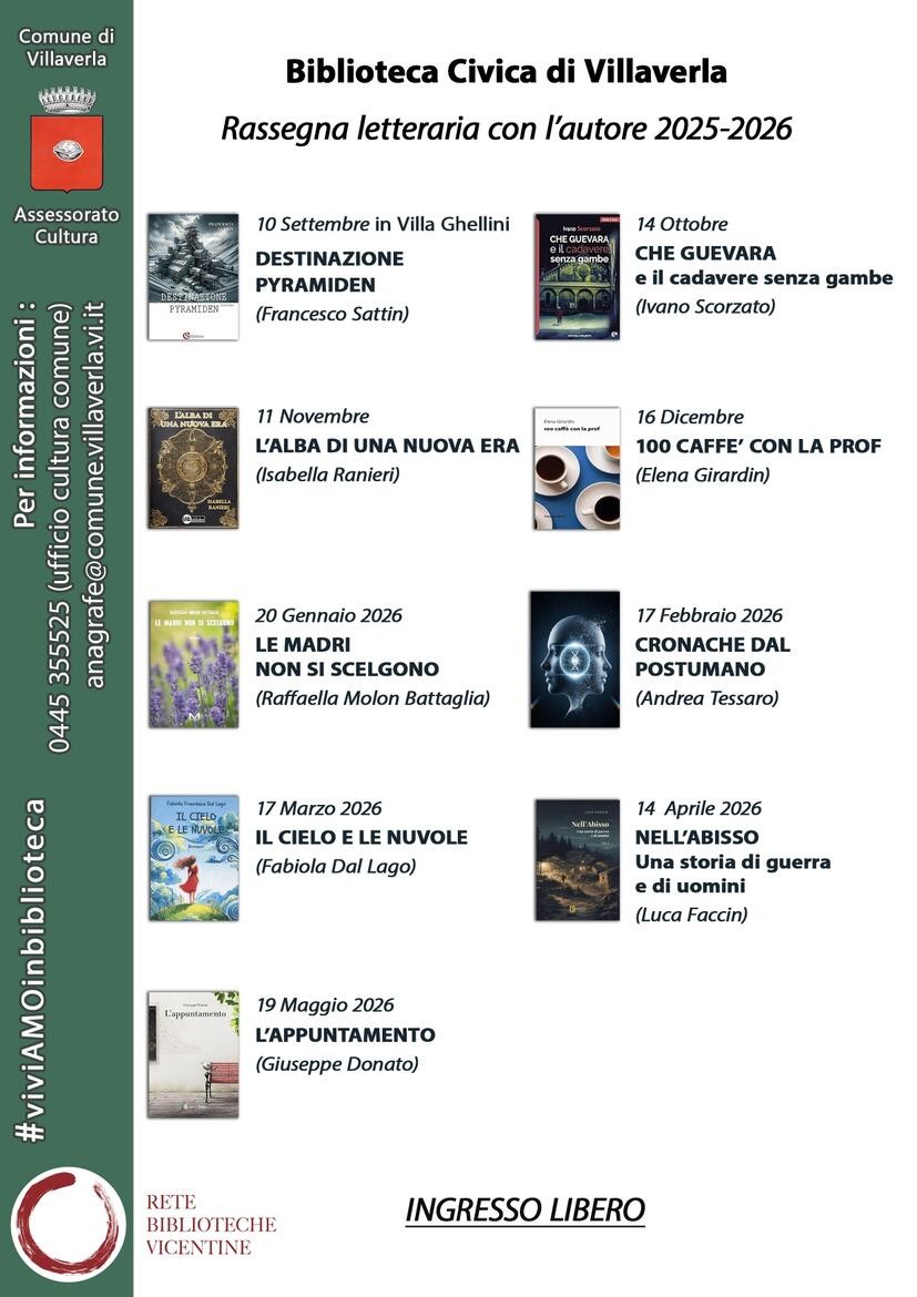Immagine: Rassegna Letteraria 2025 / 2026