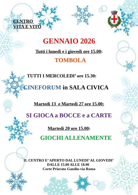 Immagine: gENNAIO 2026