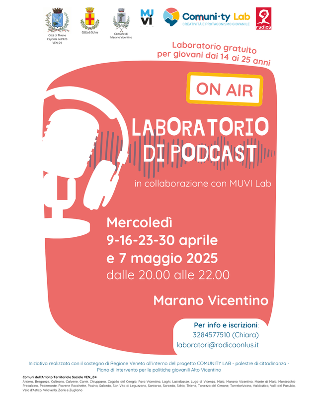Immagine: Laboratorio di Podcast