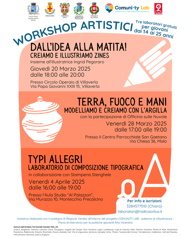 Immagine: workshop artistici