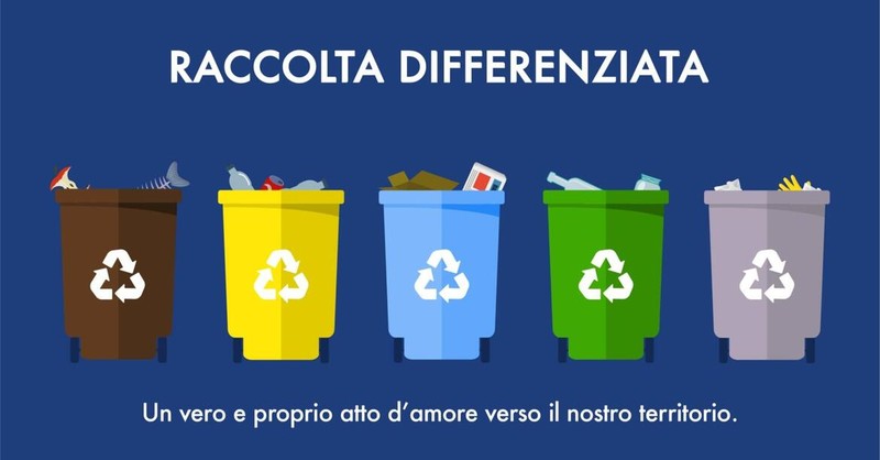 Immagine: raccolta differenziata