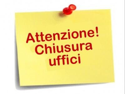 Immagine: chiusura ufficio