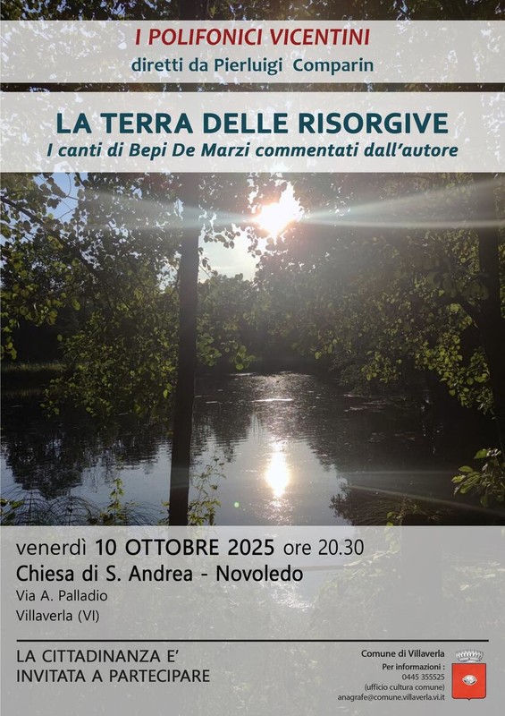 Concerto - La terra delle Risorgive Concerto - La terra delle Risorgive