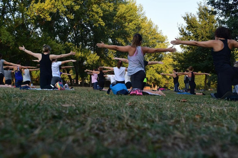 Immagine: Ginnastica aperto