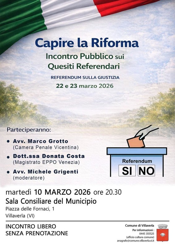 locandina su serata referendum