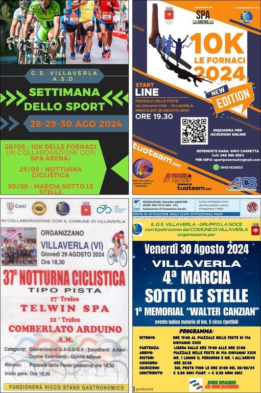 Immagine: Locandina "G.S.Villaverla"