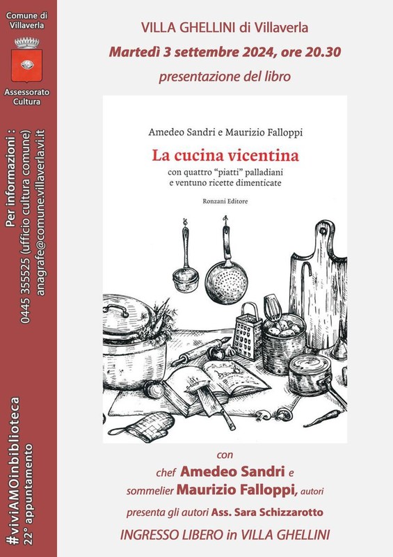 Immagine: Locandina "La cucina vicentina"