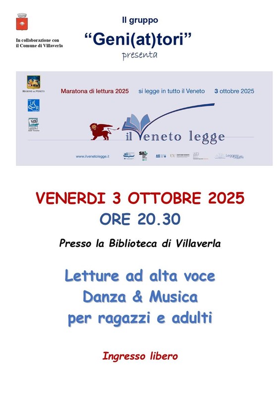Maratona di lettura - 2025