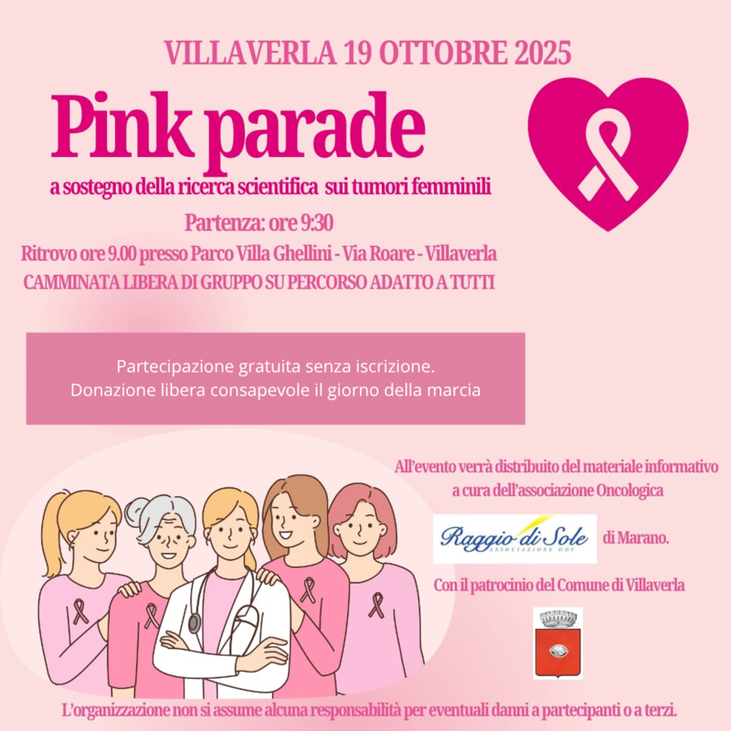 Pink Parade - Villaverla Pink Parade - Villaverla