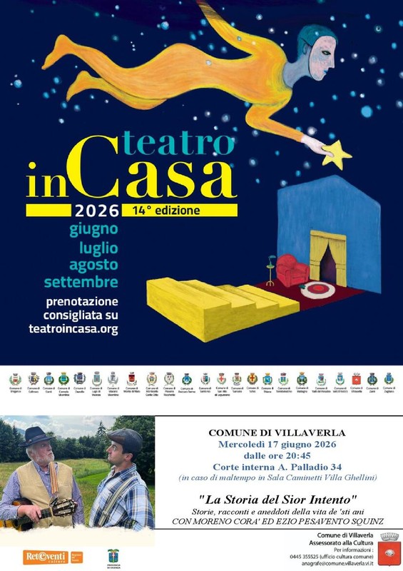 Teatro in Casa - 2026 - 14°Edizione 